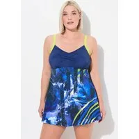 Ulla Popken Badekleid Badekleid Softcups Träger verstellbar recycelt