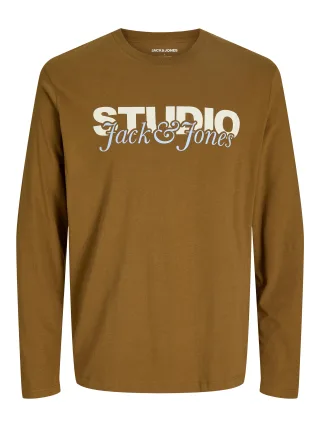 JACK&JONES - JJYUKI TEE LS CREW NECK BF - Gr. - M