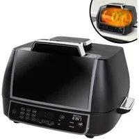 Best Direct® Heißluftfritteuse, 1500,00 W, Multikocher, Mini Backofen, Fritteuse, Heißluftofen, Indoor Grill Ofen