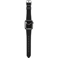 Symmetry Cactus Leather, Uhrenarmband schwarz, Apple Watch 38/40/41 mm
