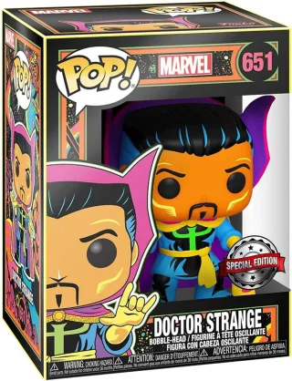Funko Pop! 651 - Marvel Blacklight: Doctor Strange (Special Edition)