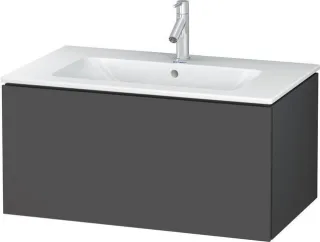 Duravit L-Cube Waschtischunterbau wandhängend Graphit Matt 820x481x400 mm - LC614104949 LC614104949