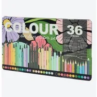 Spectrum Fineliner Stifteset in Metallbox Zeichnen Kombiset in Dose 36 tlg, (36-tlg)