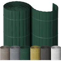 NOOR Sichtschutzzaunmatten PVC Sichtschutzzaun, Sichtschutzmatte aus Kunststoff für Garten, Balkon und Terrasse