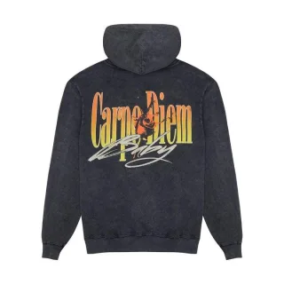 Krimineller Schaden Carpe Diem Herren Black Hoodie
