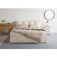 LeGer Home by Lena Gercke Boxspringbett Addyson (Härtegrade H2, H3 und H4 wählbar), Boxspringbett inkl. Topper, 2 Matratzen