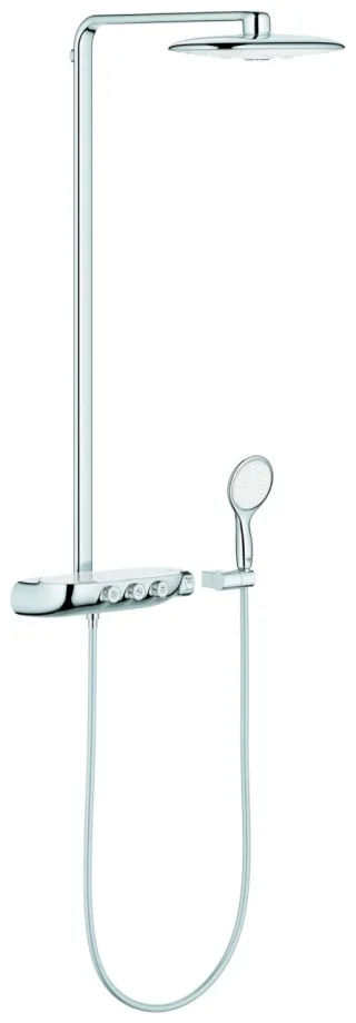 GROHE Duschsystem Rainshower Smart Control 360 Duo 26250 moon white, 26250LS0 26250LS0