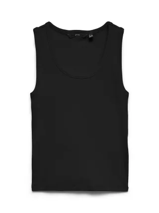 VERO MODA - VMCHLOE SL SHORT TANK TOP NOOS Schwarz - Gr. - L