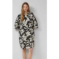 s.Oliver Minikleid Kleid Gemustertes Kleid aus Viskosemix mit Eingrifftaschen