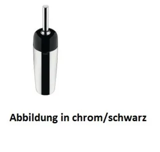 Cosmic Organics Toilettenbürstenhalter Boden chrom / weiss 2580500