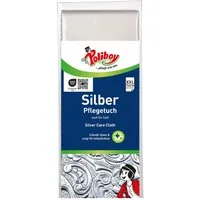poliboy Silber Pflege - 28x37cm Pflegetuch (37x28 cm, Spezialpoliertuch zur Pflege und Reinigung - Made in Germany)
