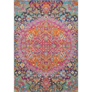 Livabliss Vintage-Teppich, Rot, Textil, Orientalisch, Rechteckig, 200x275 cm, Oeko-Tex® Standard 100, in verschiedenen Größen erhältlich, Teppiche & Böden, Teppiche