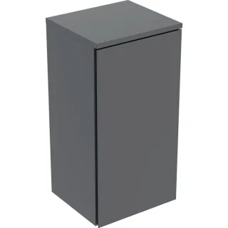 Geberit Renova Plan Seitenschrank mit einer Tür: 33x65x29.7cm, lava / lackiert seidenmatt, 504043JK1 504043JK1