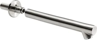 KWC Aquarotter Wandauslauf, Edelstahl, abnehmbar, Hw.-Mont., Ausladung 200 mm, 60 Gr, 2030039048 2030039048