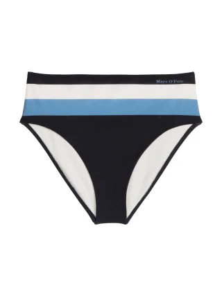 Marc O'Polo Damen Bikini-Hose Summer StripesBikini Slip, Bikini Unterteil, Bikinihose