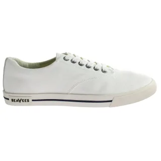 SeaVees Hermosa Surfwash Herren Weiße Plimsolls