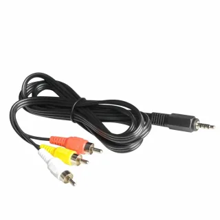 Eachine 3.5mm to 3 RCA AV Cable, 1.5m Male Jack to Triple RCA Audio Video Input Output Adapter Wire, Universal for FPV G
