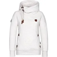 naketano Hoodie Kapuzenpullover Damen Baumwolle, weich, Kapuze, Kängurutasche (Spar-Set, Darth) Hoodie, weiche Sweatware, Rippbündchen, Streetwear, Loungewear