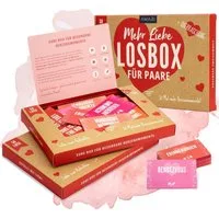 Amari Geschenkbox Losbox 50 Lose für Paare für gemeinsame Momente Geschenkidee, Jahrestag, Valentinstag, Geburtstag, Weihnachten