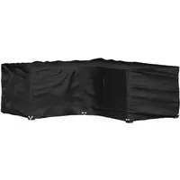 vidaXL Gartenmöbel-Schutzhülle Gartenmöbel-Abdeckung in L-Form 12 Ösen 185x185x70 cm (1-St)