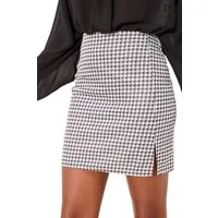 LIPSY Minirock Lipsy Minirock mit Seitenschlitz, Regular (1-tlg)