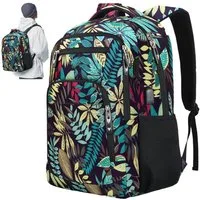OKWISH Laptoprucksack Laptop Rucksäcke Schulrucksack Wasserbeständig Laptoptasche (Uni Tasche Businessrucksack Sportrucksack, Anti-Diebstahl, Backpack mit Laptopfach, mit USB-Anschluss), Herren Damen Jungen Teenager Arbeit Business Freizeit Reisen