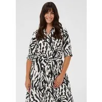 KAFFE Curve Blusenkleid Kleid KChalia Große Größen