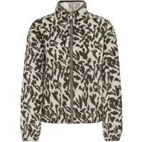 ONLY CARMAKOMA Fleecejacke CARNEW DALLAS L/S HIGHNECK JCKT SWT OTW Polyester