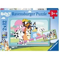 Ravensburger Puzzle Spaß mit Bluey, 24 Puzzleteile, Made in Europe