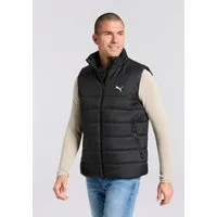 PUMA Steppweste ESS PADDED VEST mit Stehkragen, mit WarmCELL-Technologie, wasserabweisend