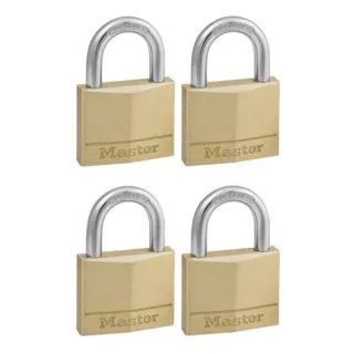 Master Lock Vorhängeschloss 4er Set (50mm) 150EURQNOP