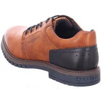 bugatti M Lace Up SY cognac Schnürschuh