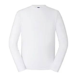 Russell - T-Shirt für Herren Langärmlig (Weiß)