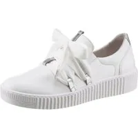 Gabor Slip-On Sneaker Schnürschuh, Halbschuh, Slipper mit aufgesetzter Zierschnürung