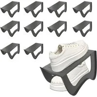 FIVMEN Schuhstapler 10 Stück Rutschfest PP Anti-rutsch Schuhschlitze