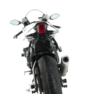 R&amp;G Kennzeichenhalter Heckumbau Yamaha YZF 1000 R1 / R1 M Bj. 2020-2026 Typ: RN65 eintragungsfrei