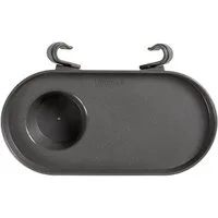 Lafuma Gartenlounge-Sessel Lafuma Getränkehalter PORTE GOBELET titane Cup Holder Becherhalter