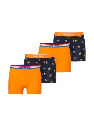 Happy Shorts Herren Trunk Koningsdag Unterhose, Unterwäsche, Boxer Trunk