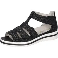 Waldläufer HAKURA Sandale Klettschuh, Sommerschuh, Komfortschuh mit Klettverschlüssen, H-Weite