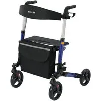 smartEC Rollator Sitwell Aluminium Rollator Faltbar zugelassen als Medizinprodukt