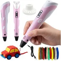 AKKEE 3D-Drucker -Stift Der 3D Stift, Professioneller 3D-Stereoskopie-Druckstift