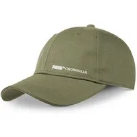 PUMA Workwear Baseball Cap Unisex Mütze mit Logo - Größenverstellbar - 100% Baumwolle Zeitloses Design - Fester Schirm - für Arbeit und Freizeit