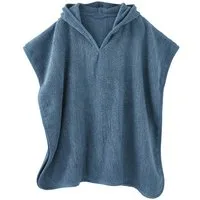 vertbaudet Badeponcho Kinder Bade-Poncho, Dino-Kostüm, Frottee