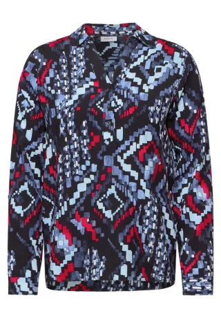 Cecil - Bedruckte Tunika blau - Gr. - XL