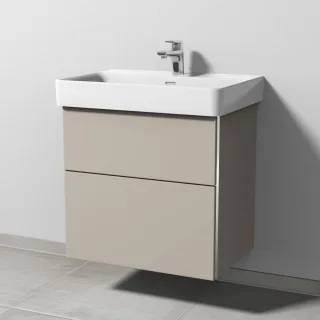 Sanipa 3way Waschtischunterbau zu Laufen Pro S Waschtisch mit 2 Auszügen, Kaschmir-Matt BP7671U