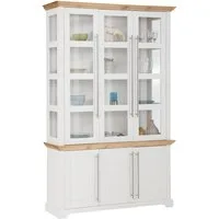 OTTO home Vitrine Melissa aus massiver Kiefer, FSC® zertifiziert, Breite 132 cm