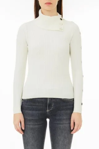 Liu Jo - SWEATER bianco lana - Gr. - M