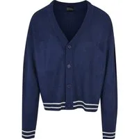 URBAN CLASSICS Strickjacke Urban Classics Herren Sporty Boxy Cardigan (1-tlg)