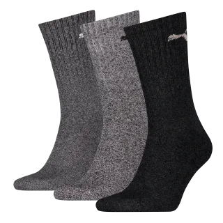 PUMA Socken "PUMA UNISEX CREW SOCK 3P" 3 Paar, mit farblichem Logo