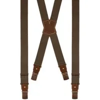 Luise Steiner Trachtenlederhose Trachten Hosenträger - SIMPLE-DUNKEL - oliv